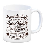Freundschaft Ist Wie Kaffee - Kaffeebecher