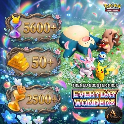 [ Instant] Pokémon TCG Pocket Acoount | 6600+ Hourglass