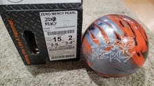 Hammer Zero Mercy Pearl Bowling Ball 1st Quality | 15 Pounds | 3-4" Pin 2.9oz TW