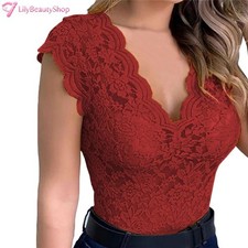 Womens Lace Bralette Bustier Crop Top Ladies Camisole Cami Vest Tank Bralet