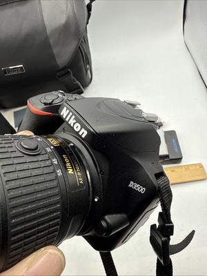 Nikon D3500 DSLR Camera Kit 18-55mm VR Lens + 70-300mm & More! | eBay