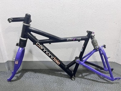 1992 Cannondale Delta V2000 Vintage MTB Rahmen in USA Full Suspension 26 Zoll FS