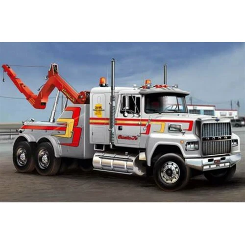 U.S. WRECKER TRUCK Ford LTL 9000 1:24 Italeri Kit Camion Modellino Nuovo - Immagine 2 di 4