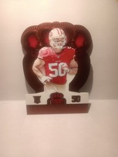 2014 Crown Royale Chris Borland Rookie Die-Cut Copper /50 Card #112. rookie card picture