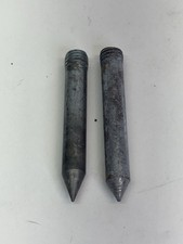 Lot Of2 Baseball Home Plate 4" Screw-In Steel Metal Replacement Spikes Pins