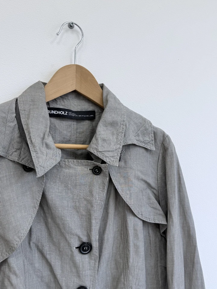 Rundholz Striped Linen Cotton 2 Piece Jacket Size S - Image 3 of 4