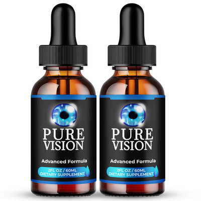 Pure Vision Drops   PureVision Eye Health & Vision Support Supplement (2 Pack)