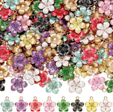 208 Pcs Letter Metal Charms for Jewelry Making Mix Initial Double Side Charms fo