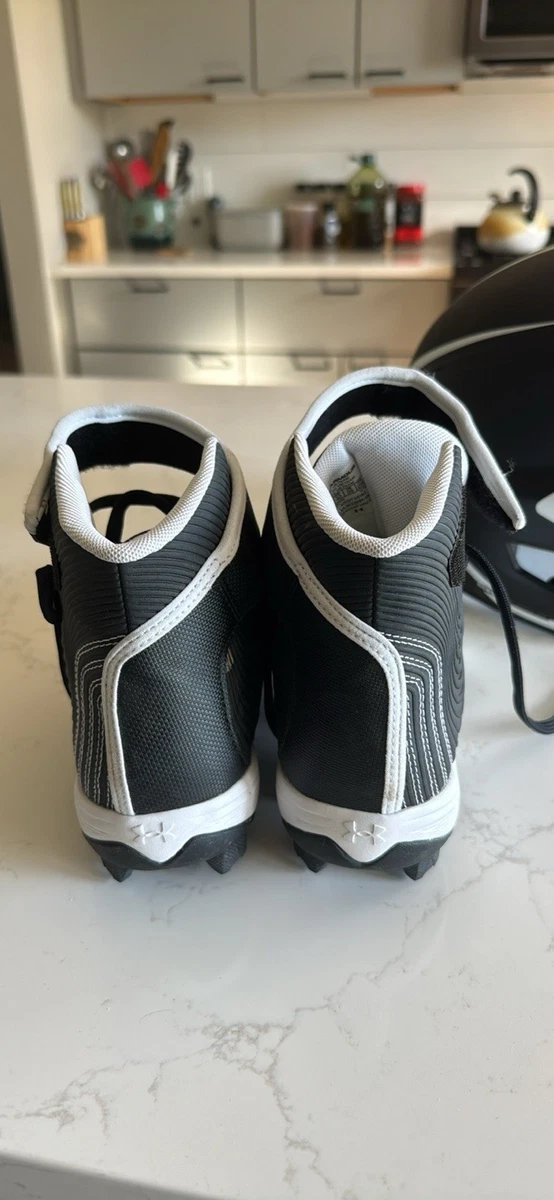 Under Armour Harper 4 Mid RM Black/White for sale | eBay