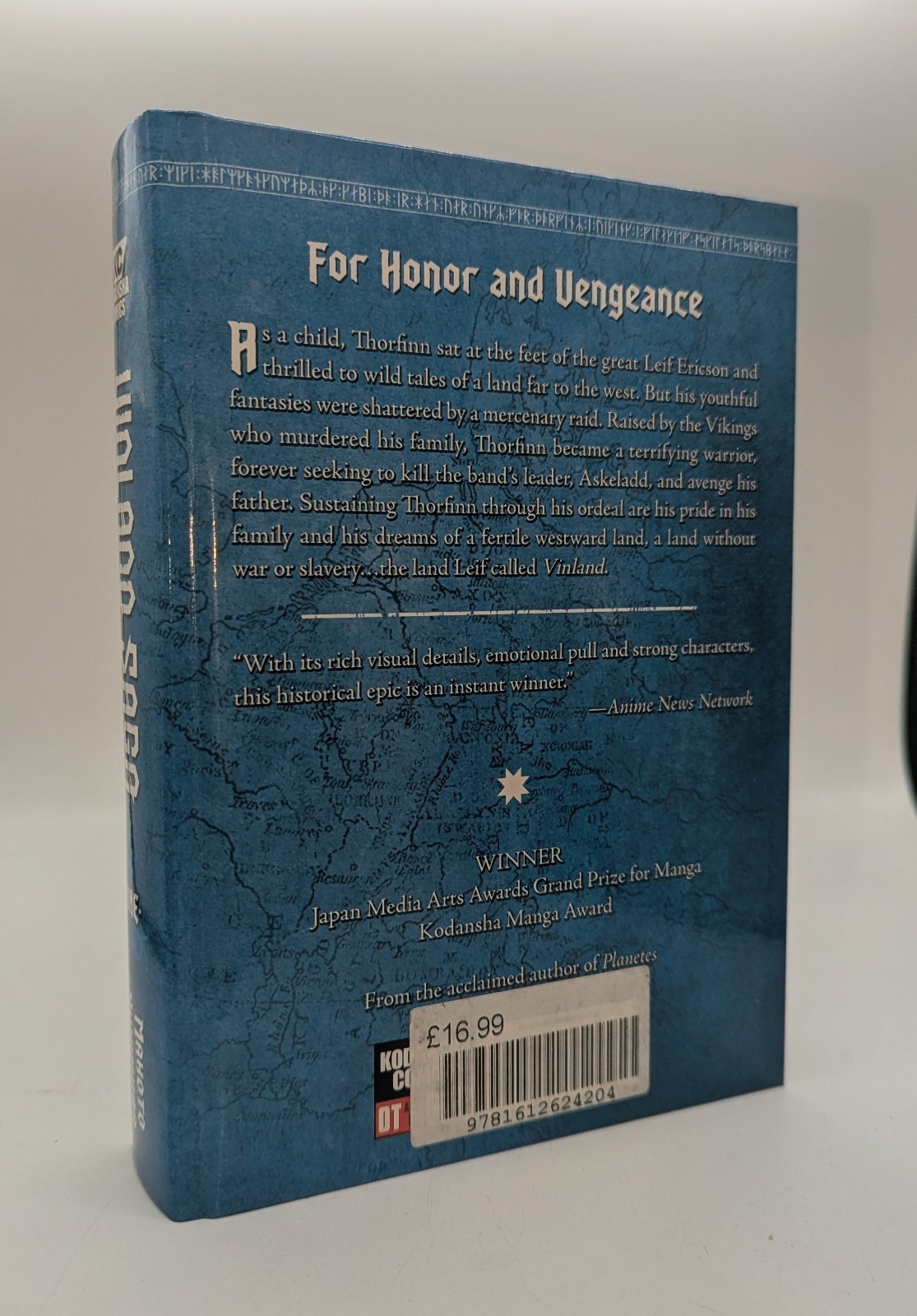 Vinland Saga Book 1 Makoto Yukimura Hardcover Kodansha Manga (B) image 2