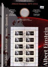 /// GERMANY 2005 - USED - SCIENCE - FAMOUS PEOPLE - EINSTEIN 