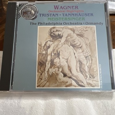 WAGNER-TRISTAN   TANNHÄUSER   MEISTERSINGER-ORMANDY, CD 1990 RCA Victor Silver