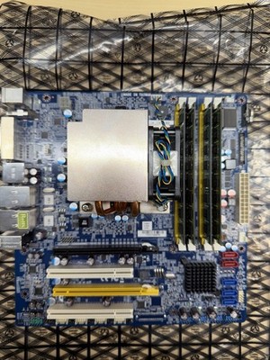 INTEL Q7 RX67Q MICRO ATX MOTHERBOARD WITH 3RD GEN I7-3770 CPU 8GB RAM