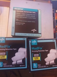(6) Boxe MedFix Retention Tape 4in x 11yds Water Resistant Dressing MSC4004