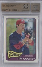 2014 Heritage Minor League Edition Real One Tim Cooney BGS 9.5 GEM MINT Auto 8s6