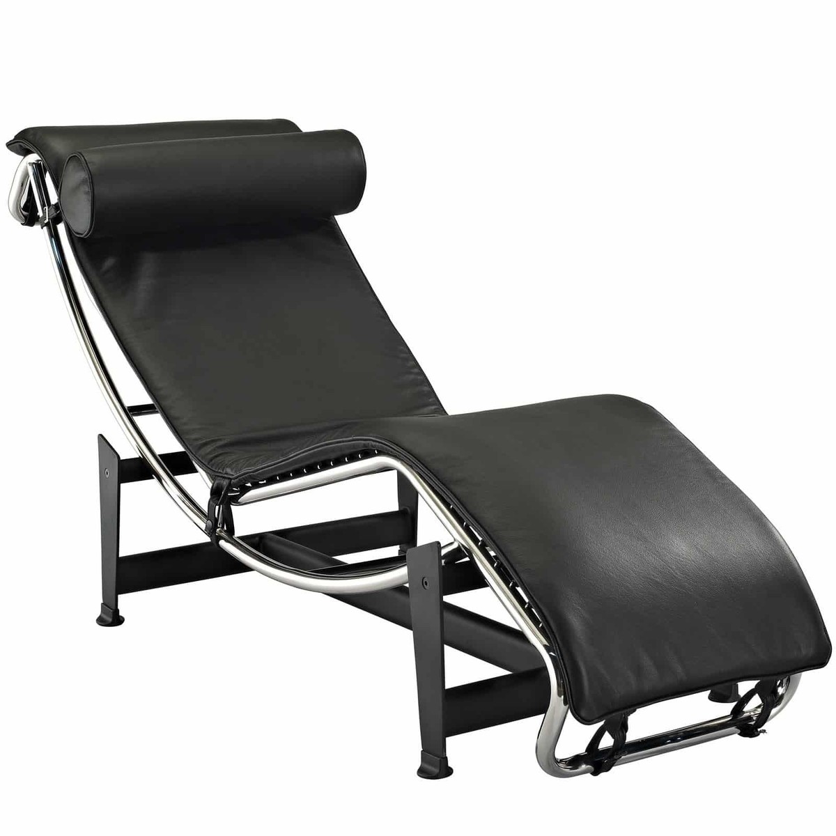 High End Le Corbusier LC4 Chaise Lounge Chair Premium Italian