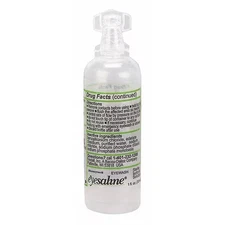 Fendall Buffered Saline Solution Single Use Personal Eyewash Bottle, 1 Oz.,