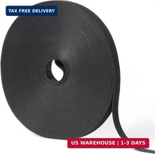 1/2in x 100ft Hook and Loop Roll Double-Sided Strips, Self-Gripping Straps R