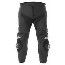 Alpinestars Missile Leather Motorcycle Jeans Black Track