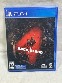 Back 4 Blood (Sony PlayStation 4, 2021) Tested and Works
