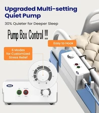 VOCiC Upgraded Alternating Air Pressure Control Box S11VA Pump Only -No Mattress