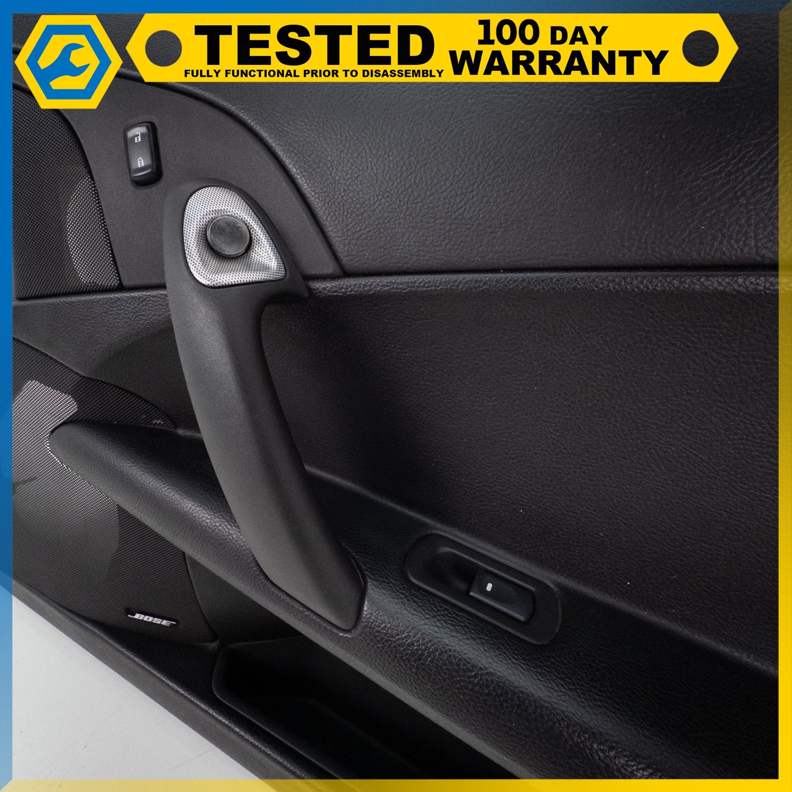 Chevrolet Corvette 2005-2011 Front Right Door panel Black