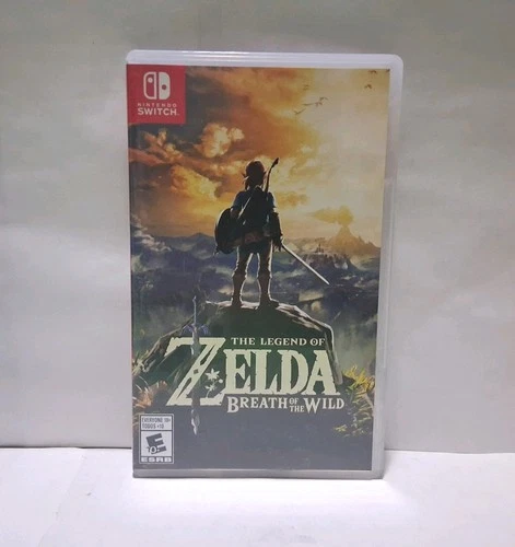 The Legend of Zelda: Breath of the Wild 2017 Nintendo Switch Game CIB