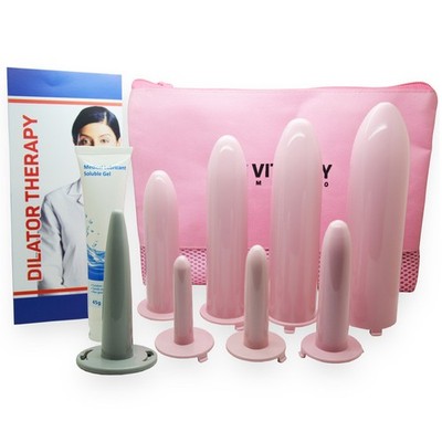 Vaginal Dilatatoren 7 Stück Lila Set - Vaginismus & Beckenschmerzen Behandlung Set