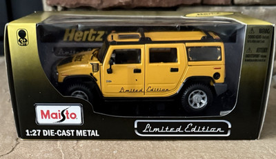 Hertz Prestige Collection 2008 Limited Edition 1:27 Die Cast Hummer H2 SUV