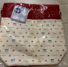 Chikawa Character Print 3-Way Pouch Bag