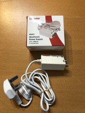 Labgear PSUFC 300mA 12V Fully Screened Power Supply with Mains Plug - White