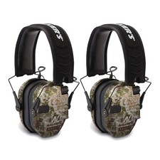 Walkers Razor Slim Low Profile Compact Adjustable Hunting Hearing Protection