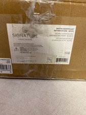 Signature Hardware 484567 Destin 18" Undermount Bathroom Sink - White