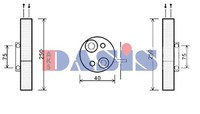 AKS Dasis Trockner, Klimaanlage 800673N FüR Renault
