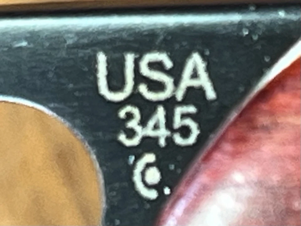 Cuchillo plegable Buck USA 345 Vantage Select 2011 palo de rosa hoja negra Foto 4 de 4