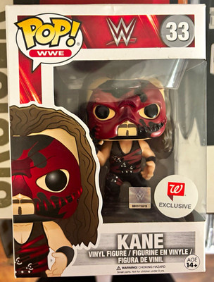 Funko Pop! WWE Kane Vinyl Figure Walgreens Exclusive Box #33