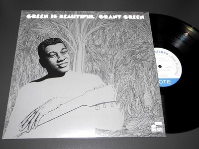 12'' lp - GRANT GREEN 180G LP BLUE NOTE, GREEN IS BEAUTIFUL M- (vinyl/cover)