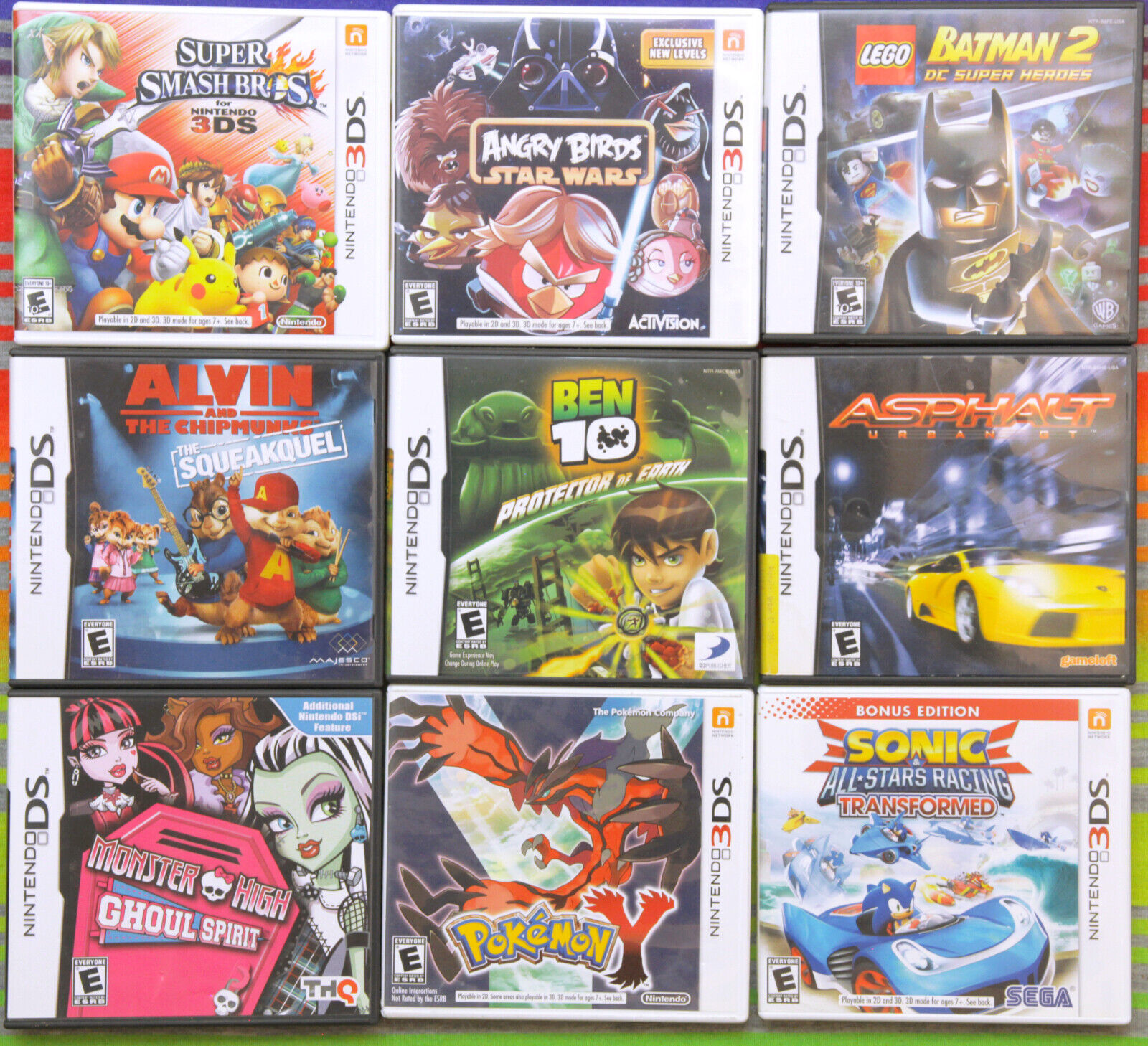 Nintendo DS &amp; 3DS Without Manuals Case Only $3 - 7 Each eBay