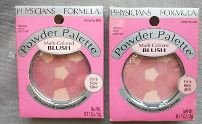 Physicians Formula Powder Palette Multi-Colored Blush Blushing Rose 2466