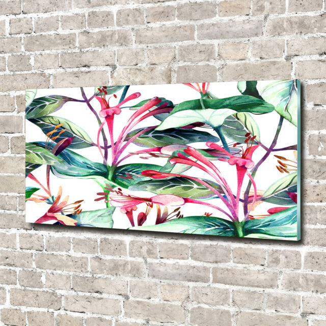 Glas-Bild Wandbilder Druck auf Glas 140x70 Deko Blumen & Pflanzen Bambus
