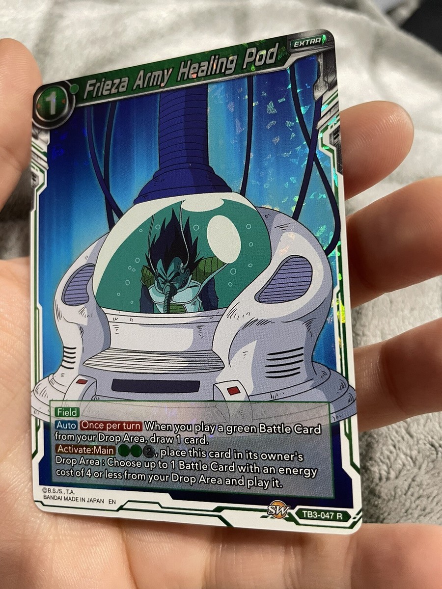 Frieza Army Healing Pod TB3-047-R Dragon Ball Super TCG Mint Foil