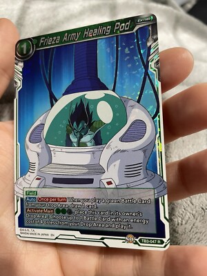 Frieza Army Healing Pod TB3-047-R Dragon Ball Super TCG Mint Foil