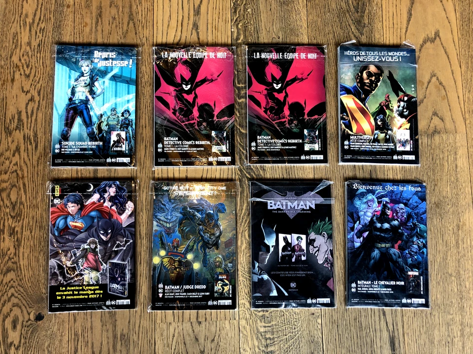Lot 8 n° BATMAN REBIRTH - URBAN DC COMICS 2017/2018 - N° 1,2,3,6,7,13,18,19 - Photo 2/2