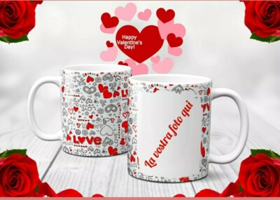 Tazza Personalizzabile CSM Informatica – Capa Migliore Del Mondo Con Corona Di Cuori, 11oz, Ceramica, Made In Italy, Idea Regalo Compleanno Natale - 4
