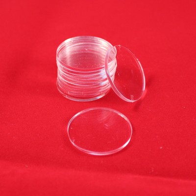 RUNDE (KREIS) 55 mm TRANSPARENTE/KLARE ACRYLBASEN für Rollenspiel-Miniaturen