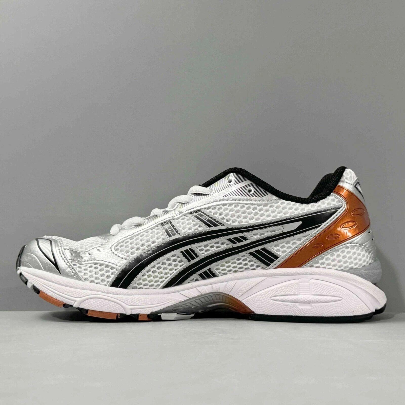 ASICS Gel Kayano 14 Silver Orange 1201A019 Mens Size 11 Rare 1201A019-109 Asics Gel-Kayano 14 White Piquant Orange Silver  main image 2