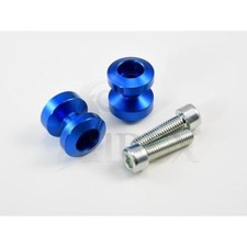 Bobbins Racingadapter Ständeraufnahme für Montageständer M8 blau Alu eloxiert