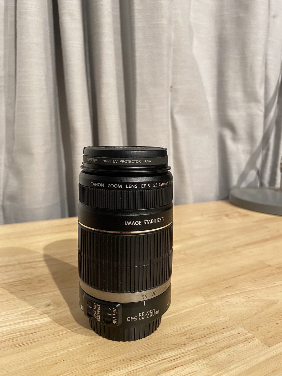Canon 55-250mm 1:4-5.6 EF-S Lens | eBay