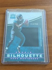 🏈 2017 Panini Preferred Football Rookie Silhouette Jersey #15 Dede WESTBROOK 🏈