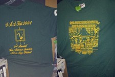 SAN ANTONIO SUMMER ART & JAZZ FESTIVAL t-shirt 2004 double-sided
